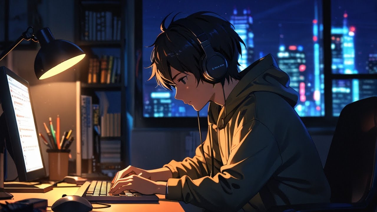 Midnight Compiler | Lofi Beats for Late Night Coding & Deep Focus 🌌