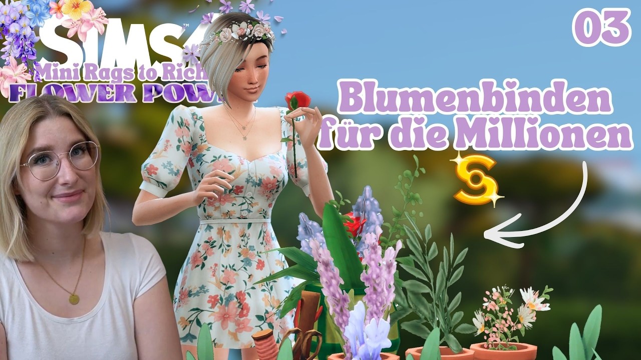 Wie schnell werden wir damit Reich?🌼| Sims4 Mini RtR: Flower Power| Stream 10.02.2026 | Insanedra