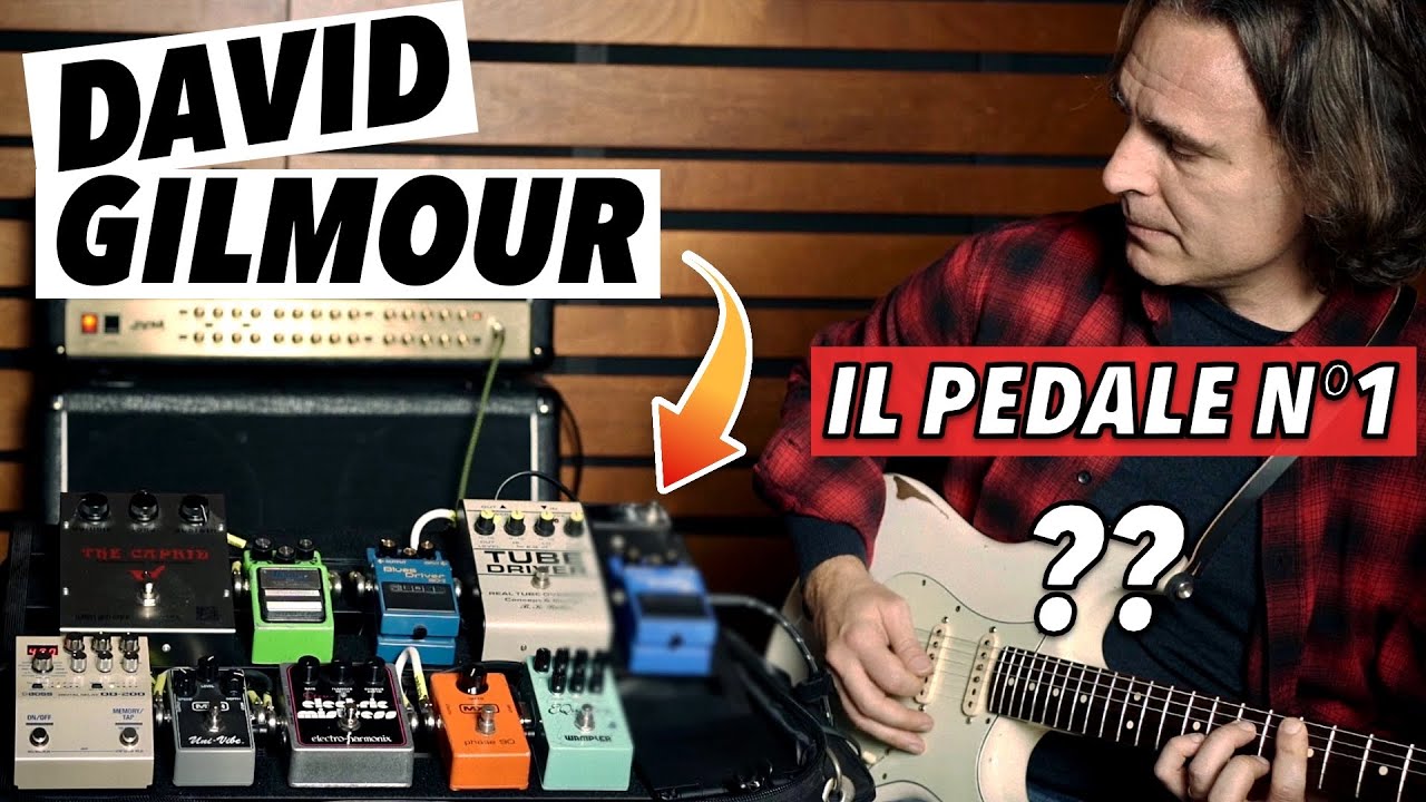 Il Pedale ESSENZIALE per il Suono di David Gilmour