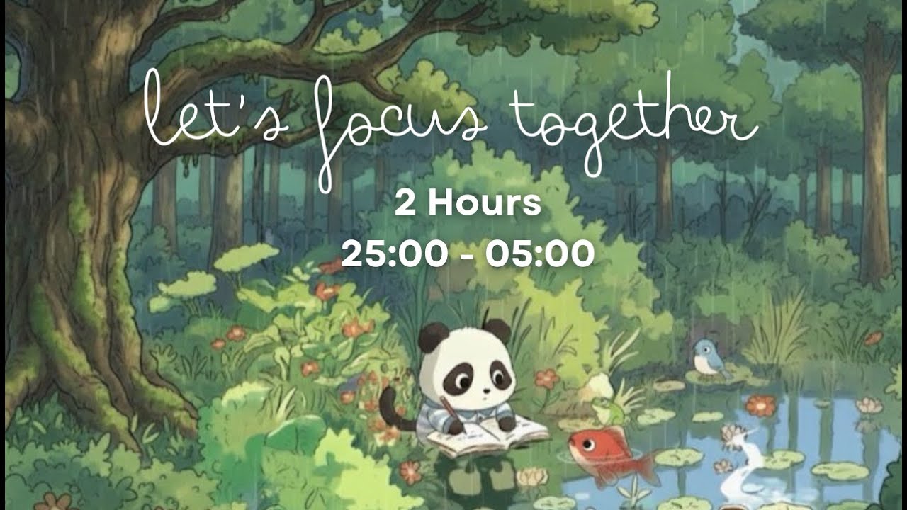 If it were easy, everyone would be doing it 💐 - 2H Pomodoro 25/5 Lo-fi Beats for Study, Focus