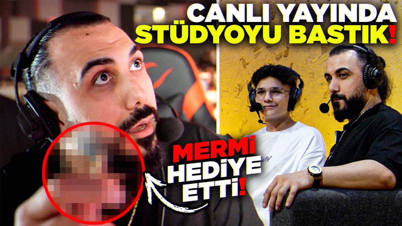 SASUKEYLE STÜDYOYU BASTIK! İZLEYİCİLERLE BÜYÜK BULUŞMA!! (GERÇEK MERMİ HEDİYE ETTİ😱)