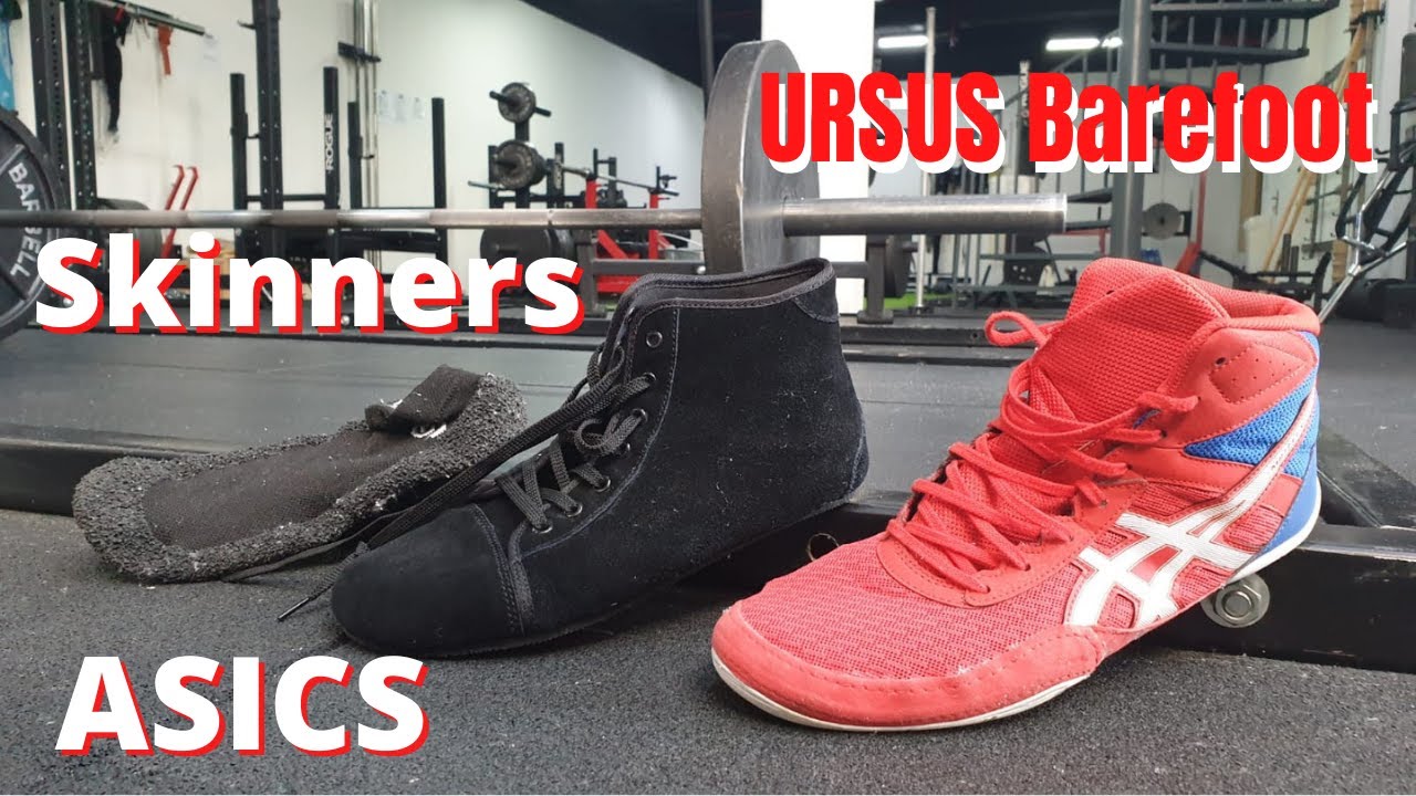 ¡ZAPATOS PARA POWERLIFTING! Skinners vs URSUS Barefoot vs  ASICS