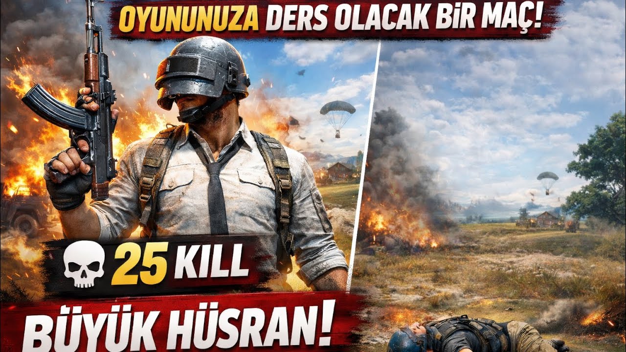 OYUNUNUZA DERS OLACAK BİR MAÇ! 25 Kill ve Büyük Hüsran