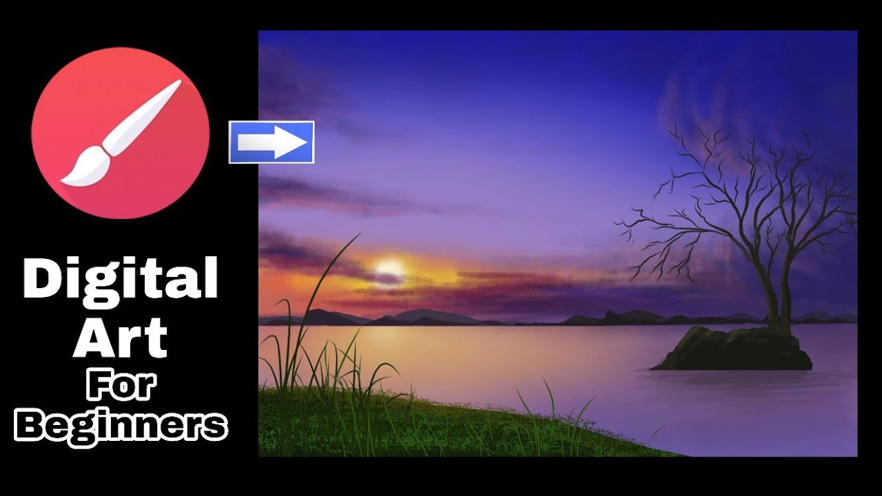 Infinite Painter | Esay Nature Landscape Digital Painting |
