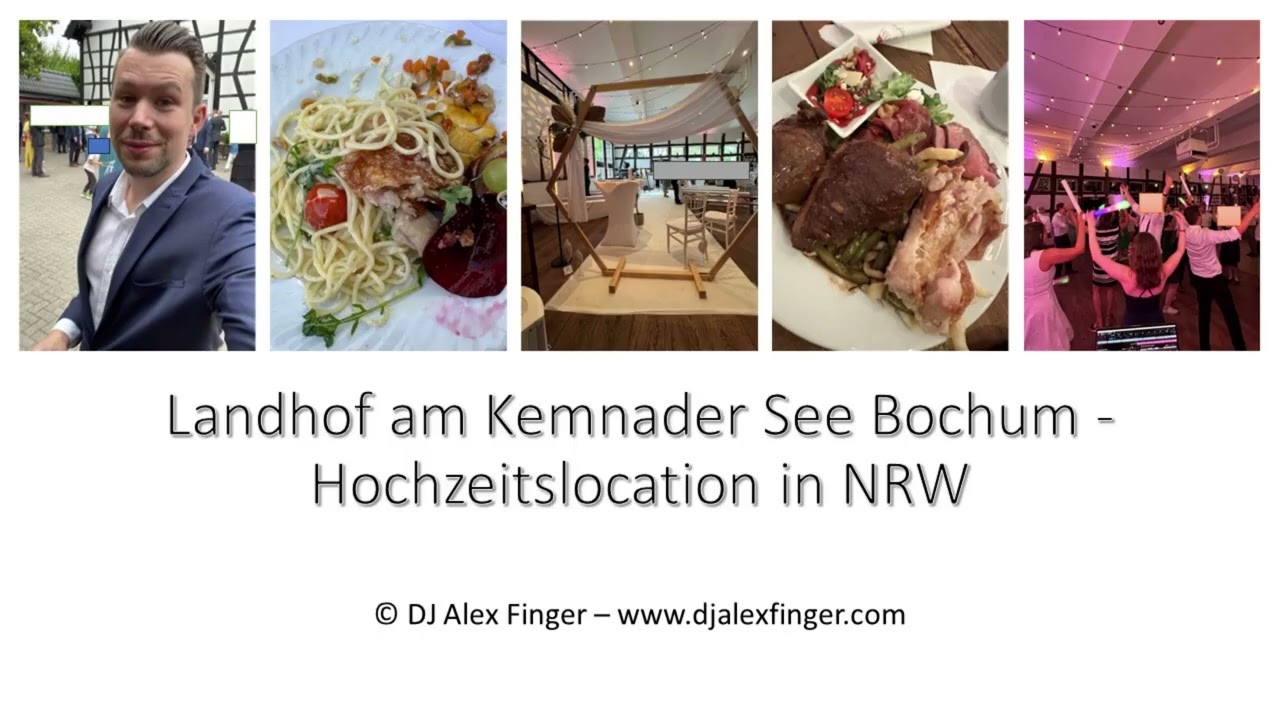 &hearts;️ Hochzeit Landhof am Kemnader See Bochum 👰🤵 Hochzeitslocation in NRW -  Hochzeits-DJ NRW