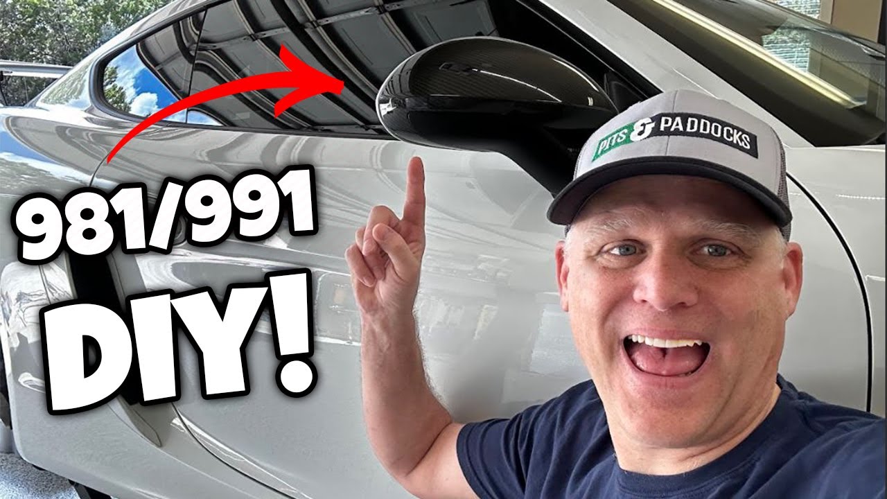 Step-by-Step Guide: How to Install Carbon Fiber Upper Mirror Housing on Your Porsche 981/991