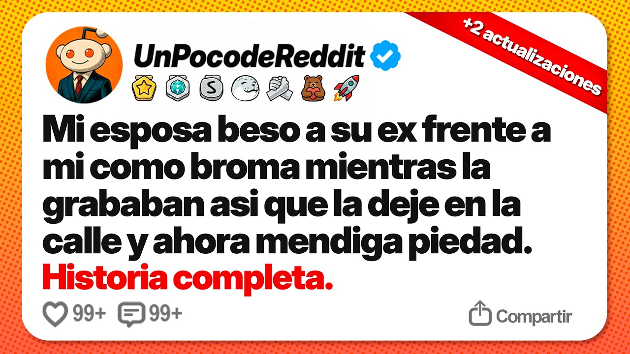 Mi esposa BESÓ A SU EX en mi cara. La DEJÉ EN LA CALLE y ahora MENDIGA piedad