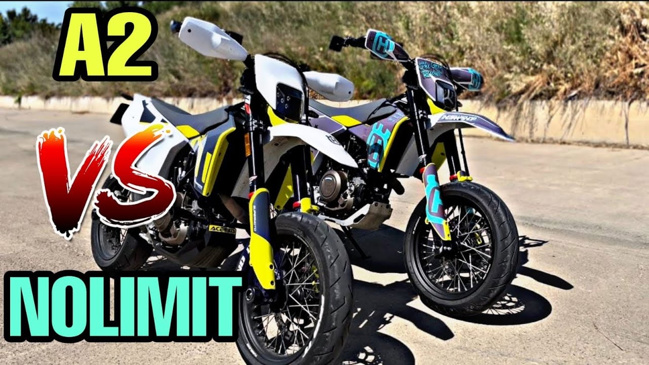 HUSQVARNA 701 A2 VS NO LIMITADA | TEST RIDE 