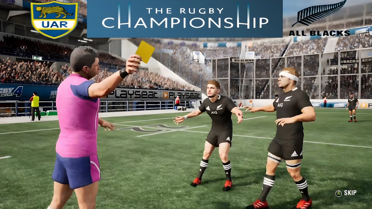 ARGENTINA vs NEW ZEALAND | The Rugby Championship 2025 | RND 1 | Rugby Challenge 4