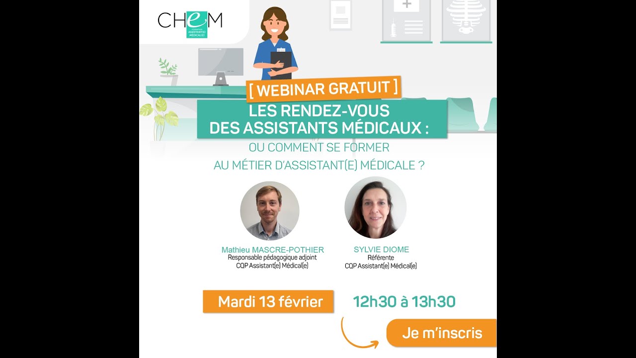 LES RDV DES ASSISTANTS MEDICAUX