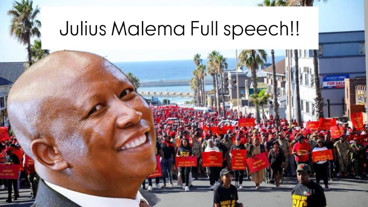 Julius Malema Full Speech- Outside East London Court🚨🚨