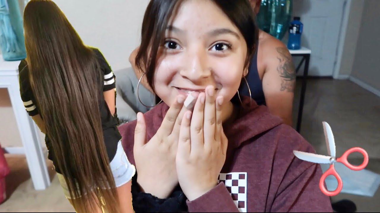 Drunk Dad Chops 12 y/o Daughters Hair off (Her 1st Haircut)