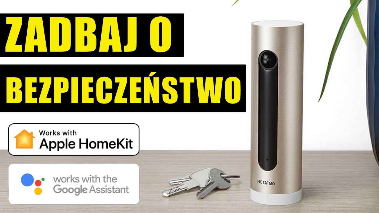 LEGRAND NETATMO Welcome kamera IP - Apple Home Kit i Google Assistant