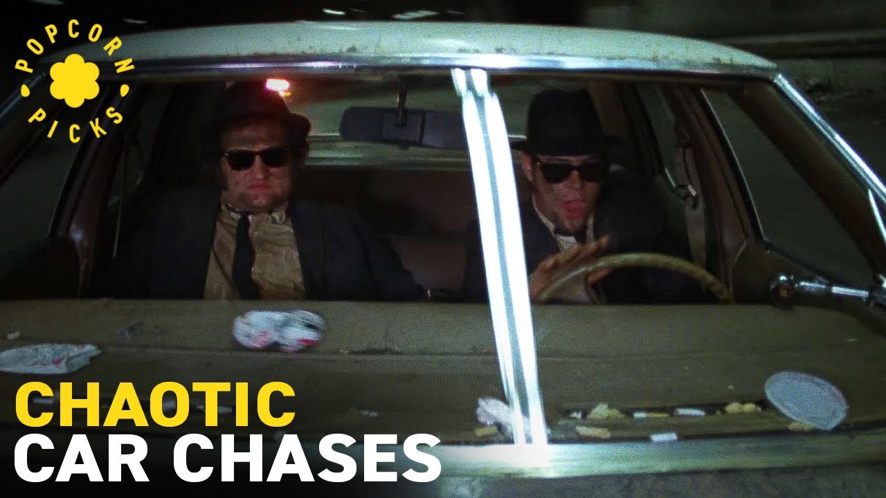 THRILL OF THE CHAOTIC CAR CHASE (Top Film Moments Compilation)