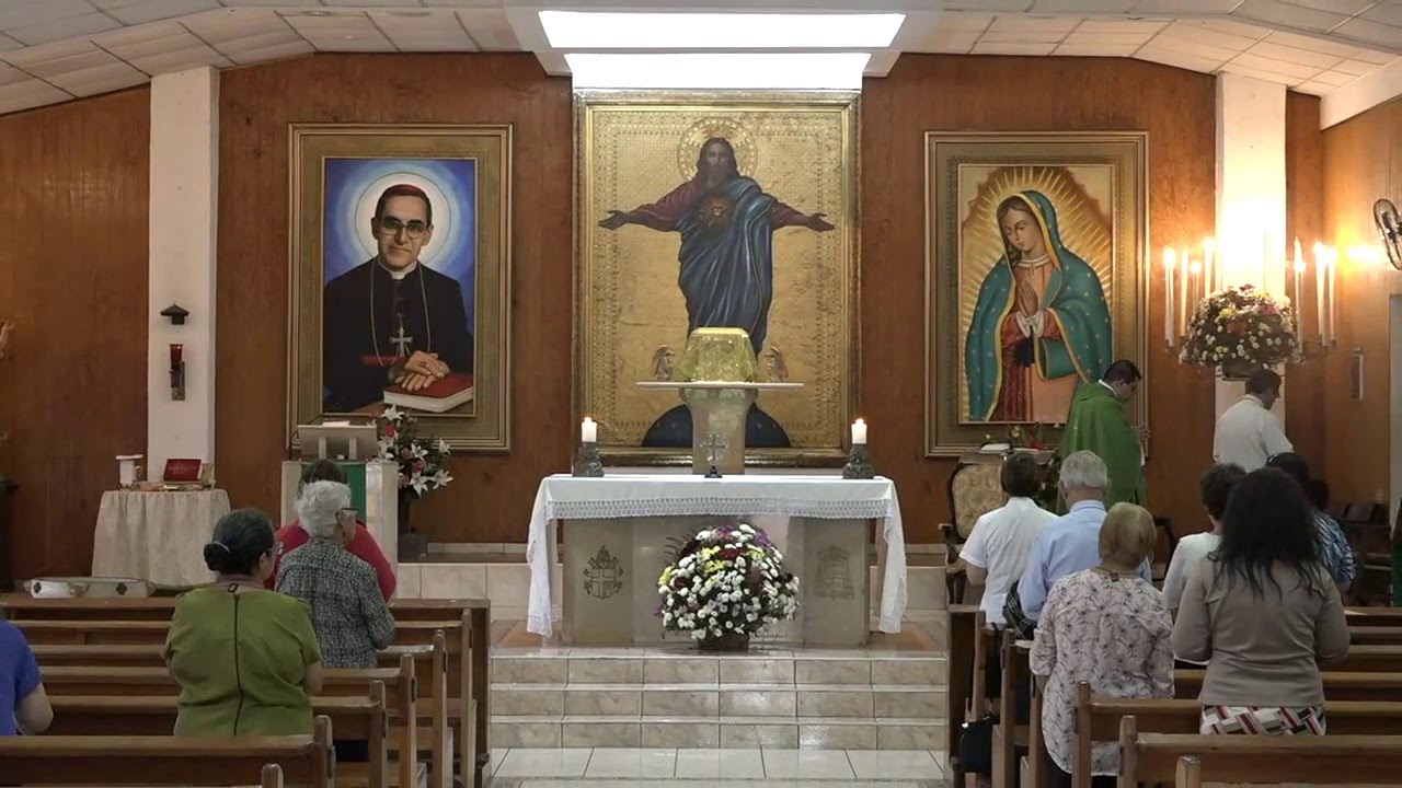 🔴EN VIVO|Santa Misa desde Capilla San Oscar Arnulfo Romero en el Arzobispado de San Salvador