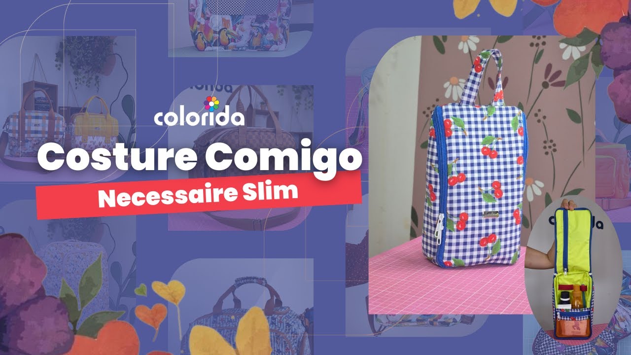 COSTURE COMIGO | NECESSAIRE SLIM