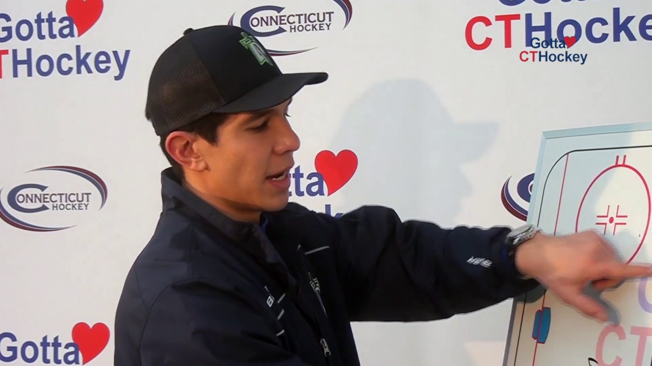 Ice Hockey Drill with the Pros: 4-Dot Progression Skill Series