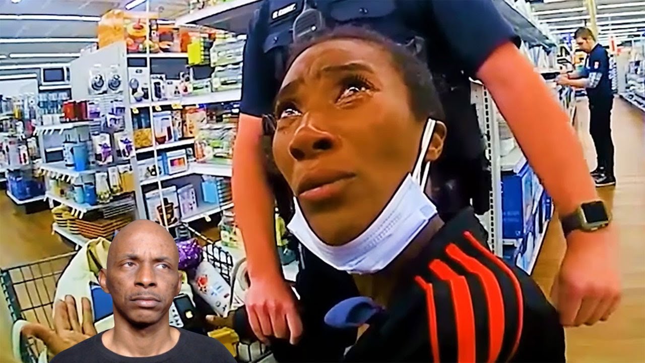 Shoplifter Goes Insane When Caught Red Handed - Reaction