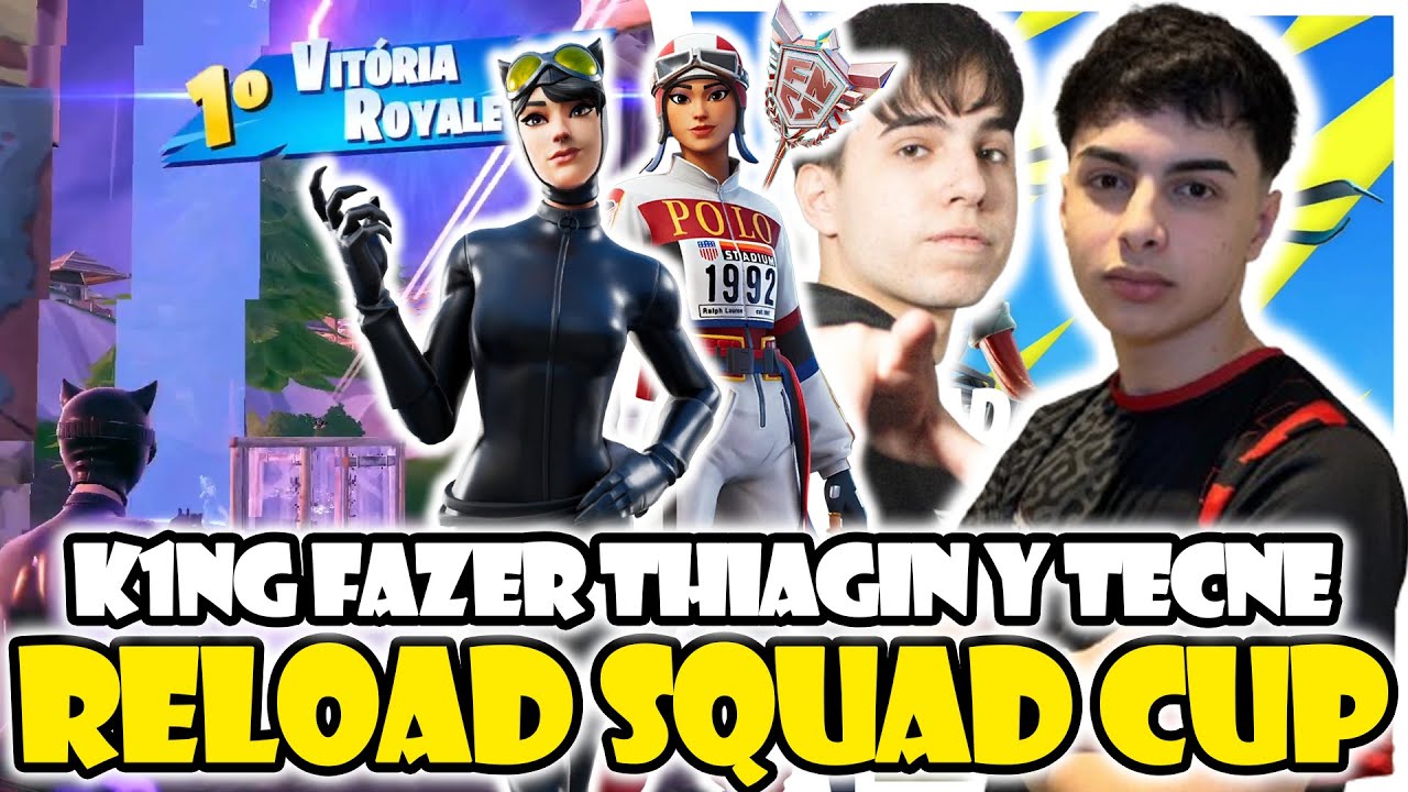 K1NG FAZER THIAGIN Y TECNE JUEGAN TORNEO RELOAD SQUAD🔥SE BUGEA SU ULTIMA PARTIDA (TORNEO COMPLETO)