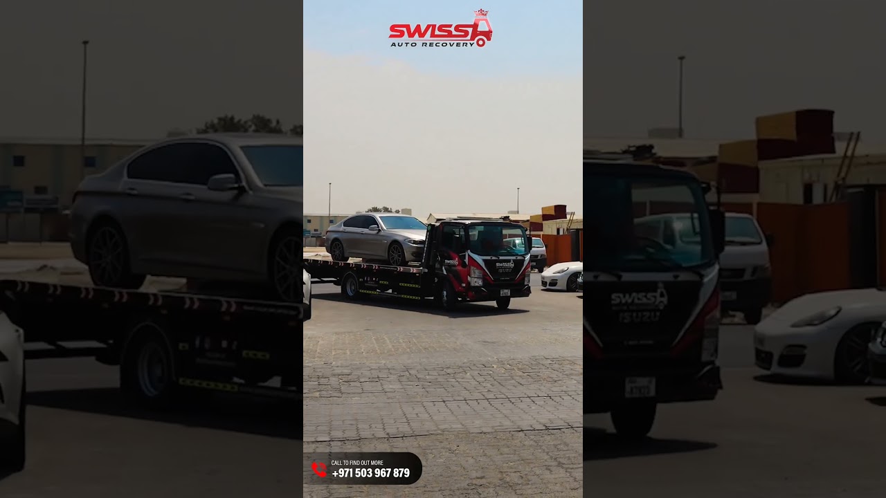 Fast and Efficient Car Recovery Services - Royal Swiss Auto Recovery #carrecovery #cartowing