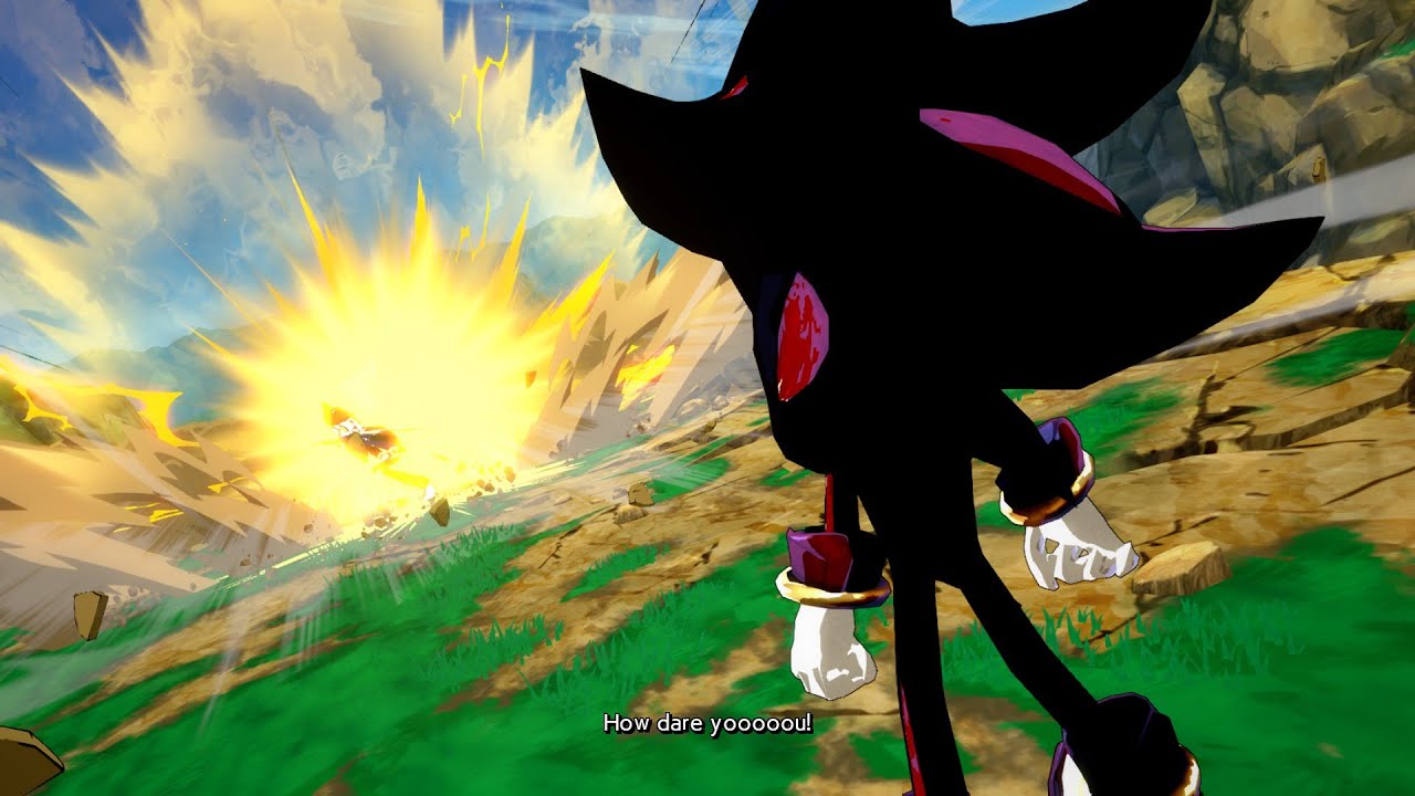Shadow the Hedgehog in DBFZ