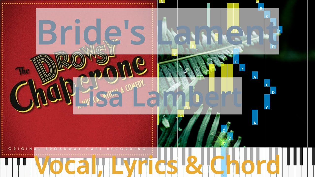 🎹Bride's Lament, Chord & Lyrics, Lisa Lambert, Synthesia Piano
