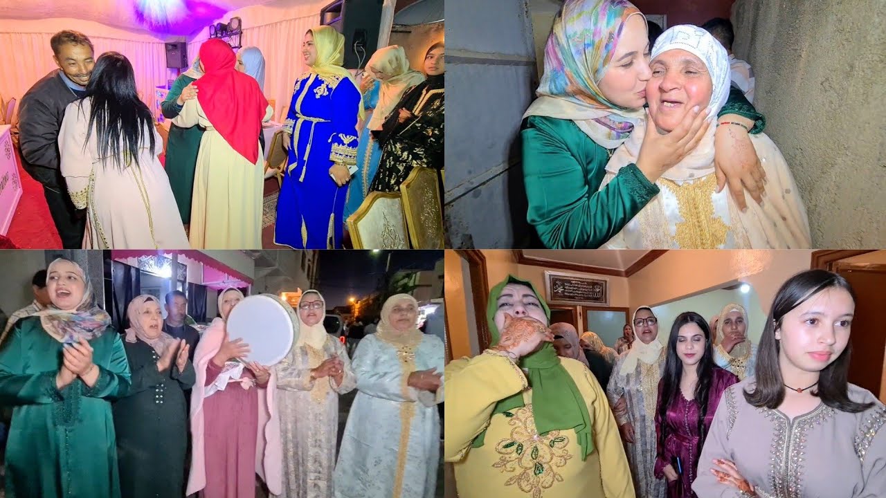 كولشي  فرح معية دهاز جا الختي الدار تعرضناليه بزغاريت أو لعلامات