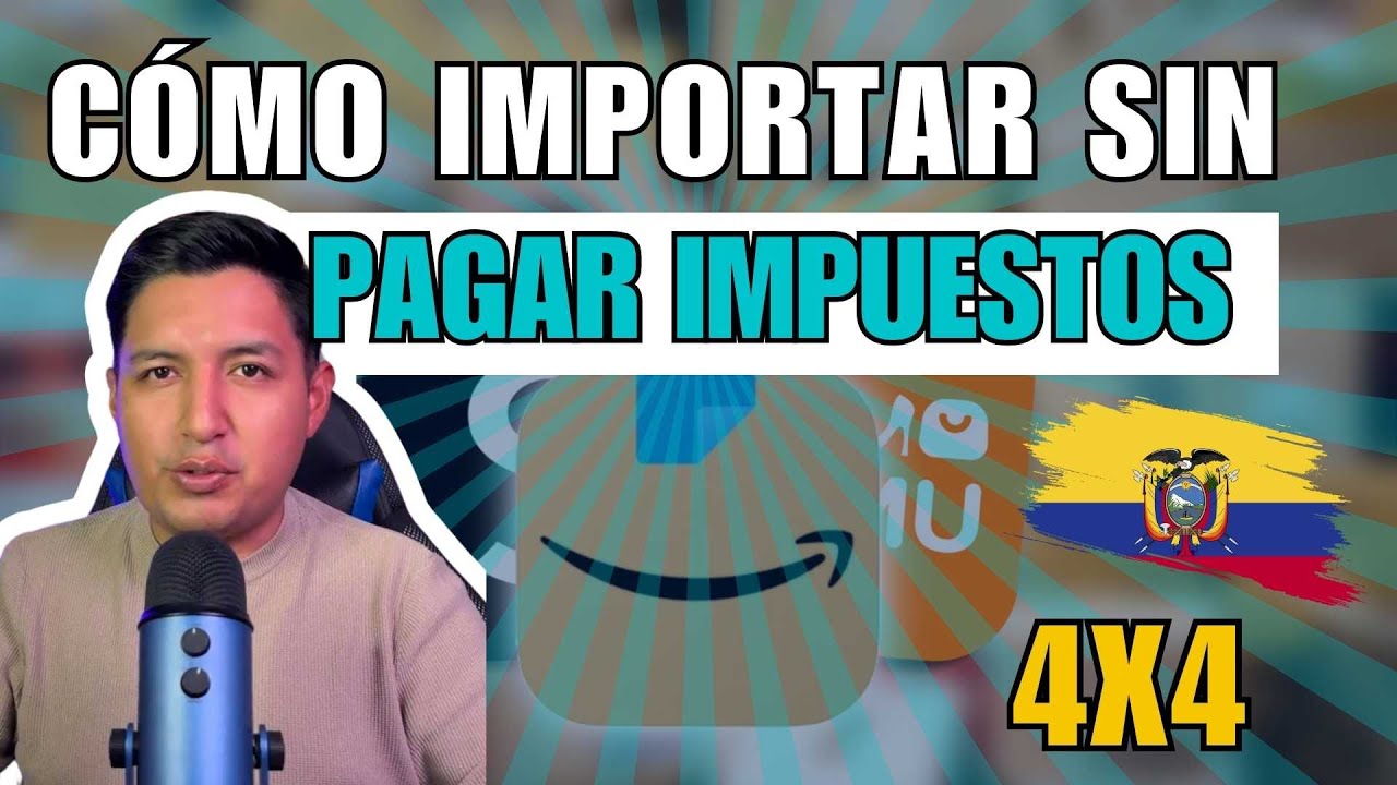 🧳📦 ¡Importa tus compras PERSONALES sin pagar impuestos! | Todo sobre el Courier 4x4 🇪🇨