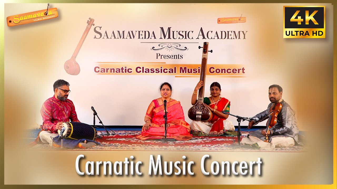Carnatic Classical Music Concert | Saamaveda Music Academy | #musicconcert #classicalmusic #carnatic