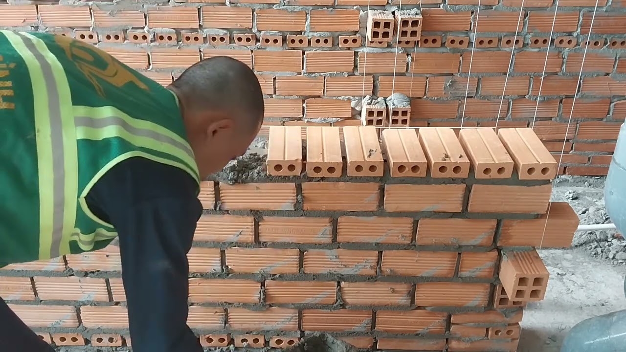 Xây tường 200 nhanh thẳng