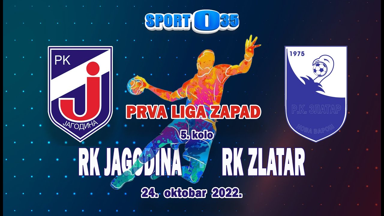 Rukomet || Uzbudljiva završnica u Jagodini! RK Jagodina - RK Zlatar 24:24 (cela utakmica) 24.10.2022