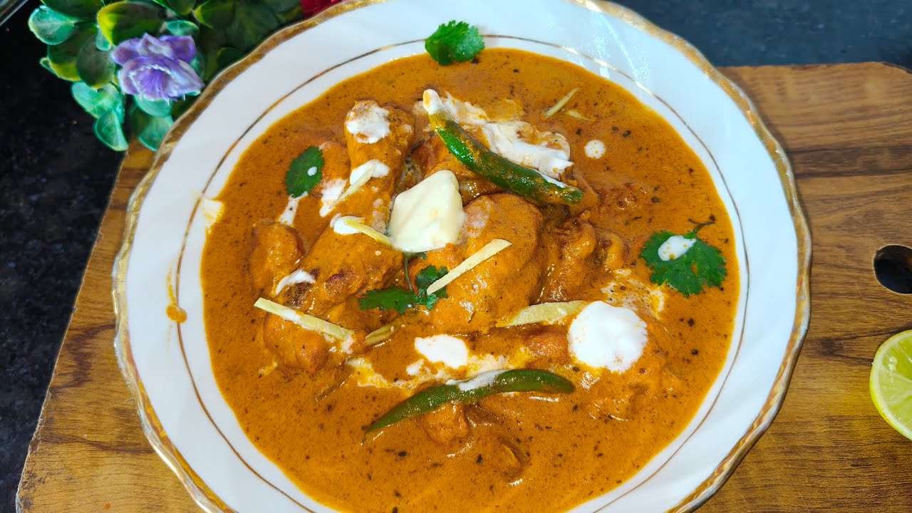 Butter chicken 🍗 recipe 😋✨  delicious and mouth watering recipe 🤤#foodmood #butterchicken #recipe