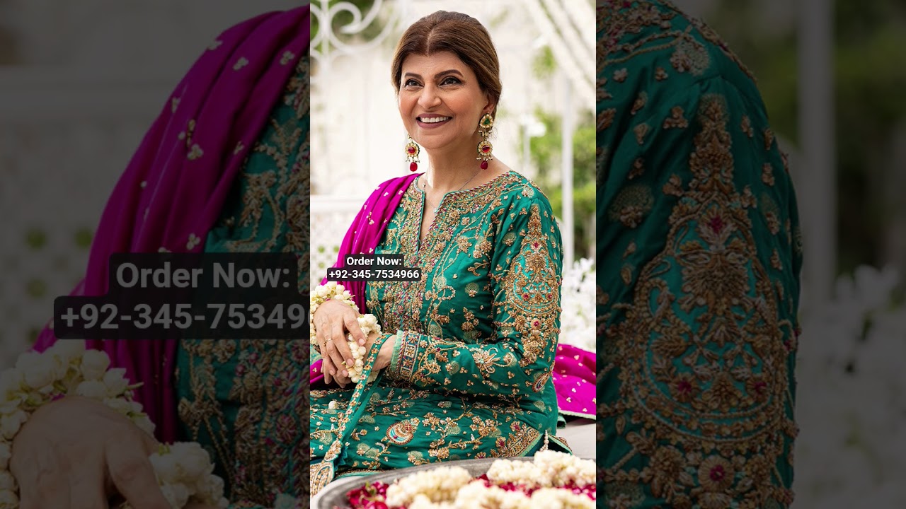 Farah Talib Aziz AVISA | Azadi Sale 2025 | Luxury Handmade Wedding Wear | Pakistani Bridal Dresses