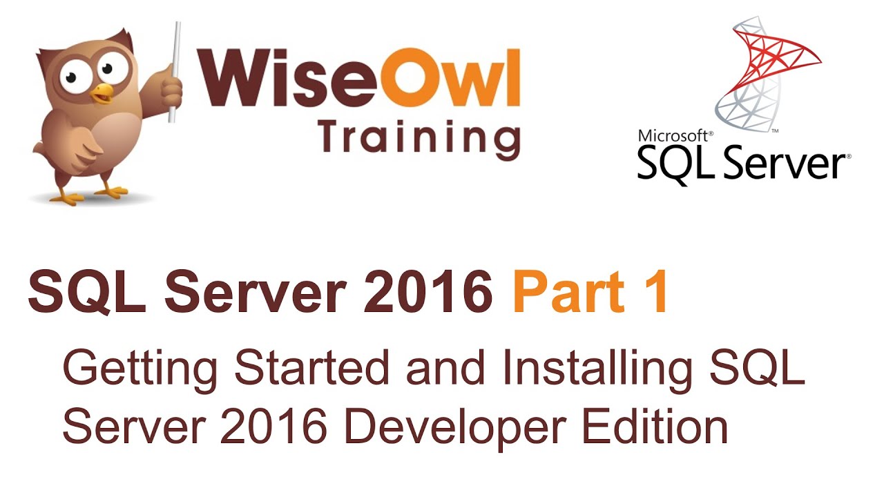SQL Server 2016 Часть 1 — Начало работы и установка SQL Server 2016 Developer Edition