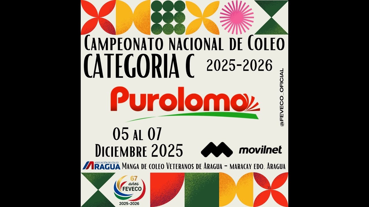 CAMPEONATO NACIONAL DE COLEO CATEGORIA C 6/12/2025
