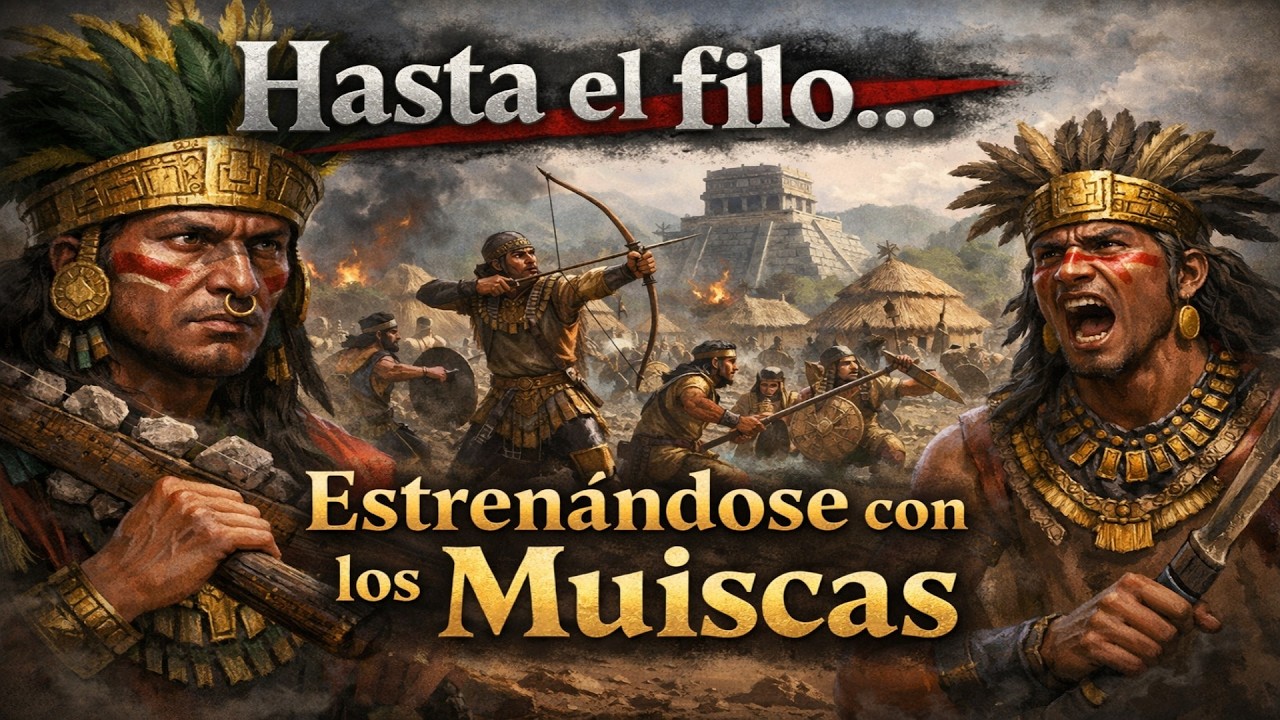 Hasta el filo...Estrenándose con los Muiscas ​🗿​🔥​