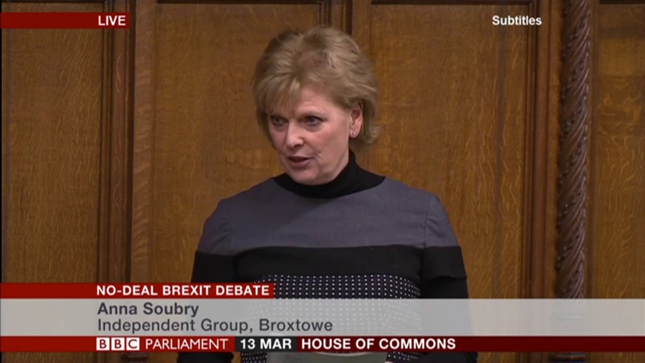 Fiery exchange between Environment Secretary Michael Gove and Anna Soubry MP