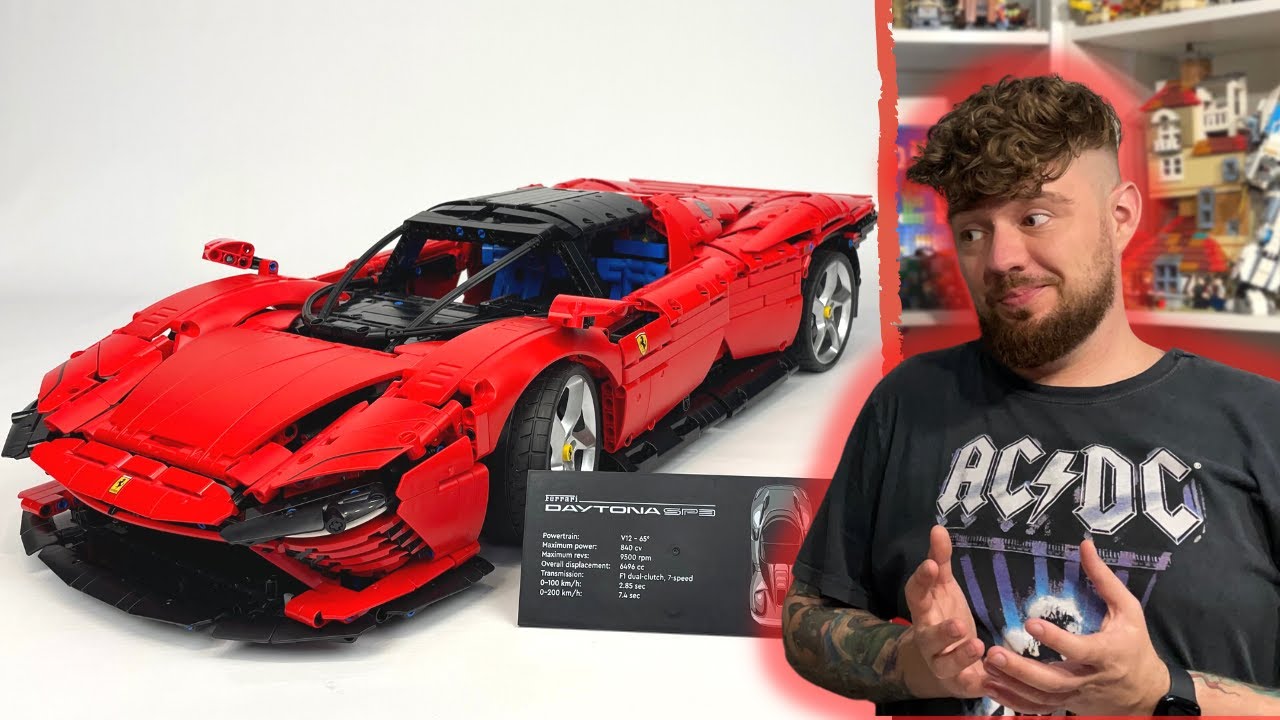LEGO FERRARI DAYTONA SP3 🚘 LEGO 42143 RECENZJA