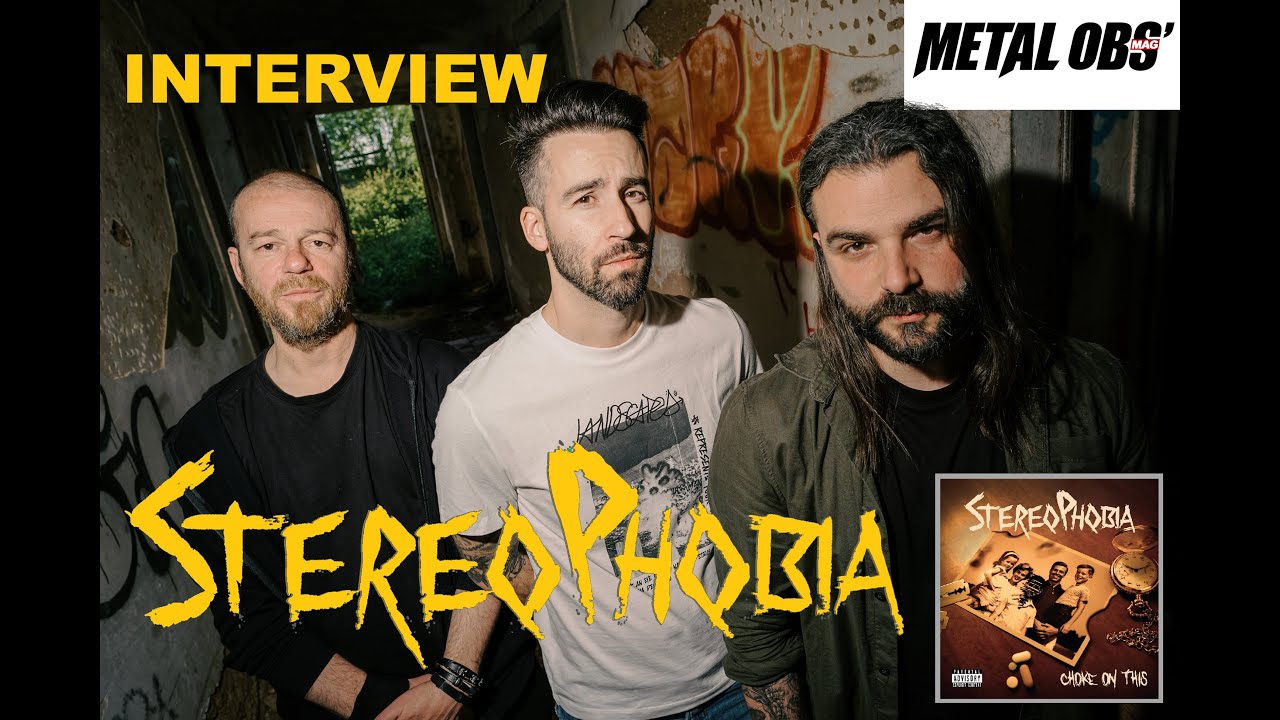 Interview STEREOPHOBIA (alternative/new metal-PT) for album Choke On This (2025)