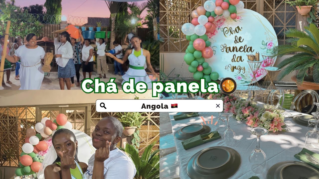Chá de panela em Angola 🇦🇴- Vlog (um dia comigo)