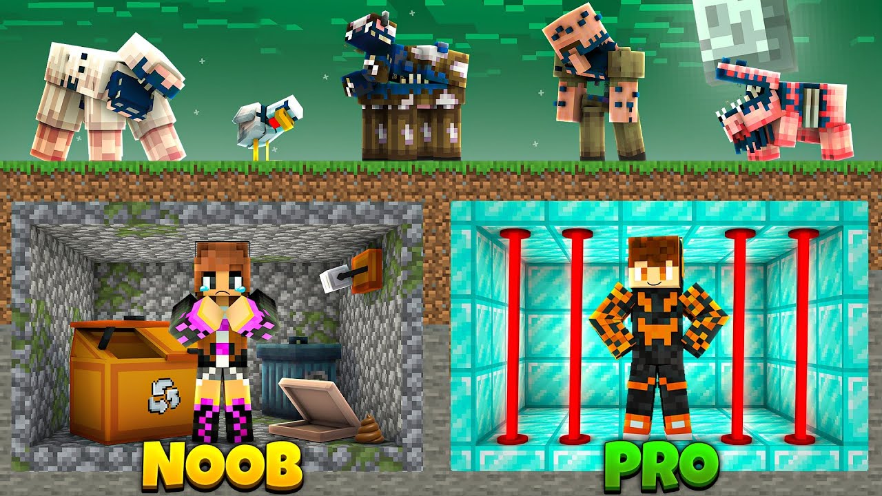 HORRIFYING ENTITIES v/s Doomsday Bunker in Minecraft ft. @Mrfenix47