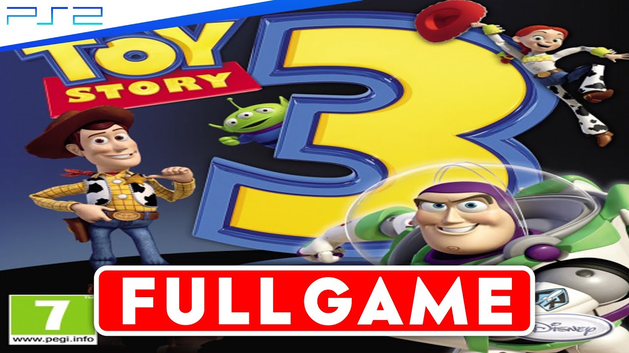 Toy Story 3 (PS2) - Full Game Walkthrough Gameplay  / (1080P) - No Commentary