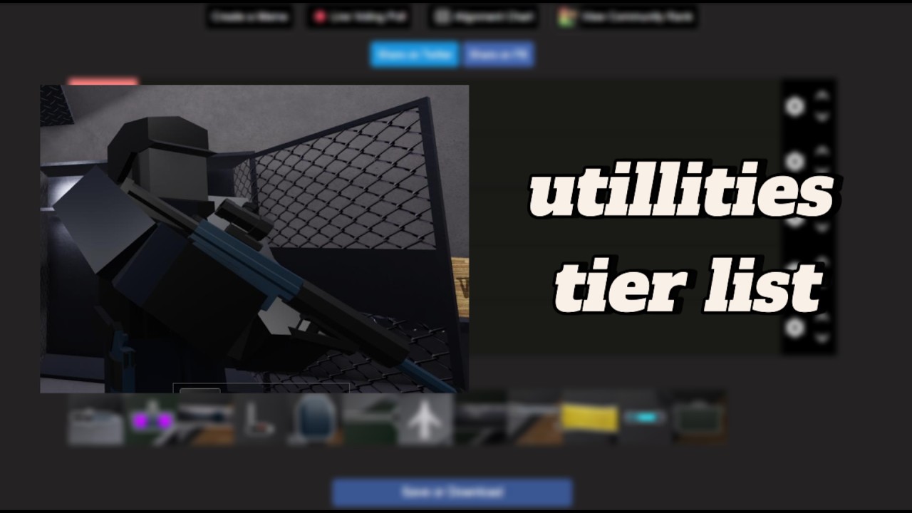 Operation One Utillities TIERLIST!