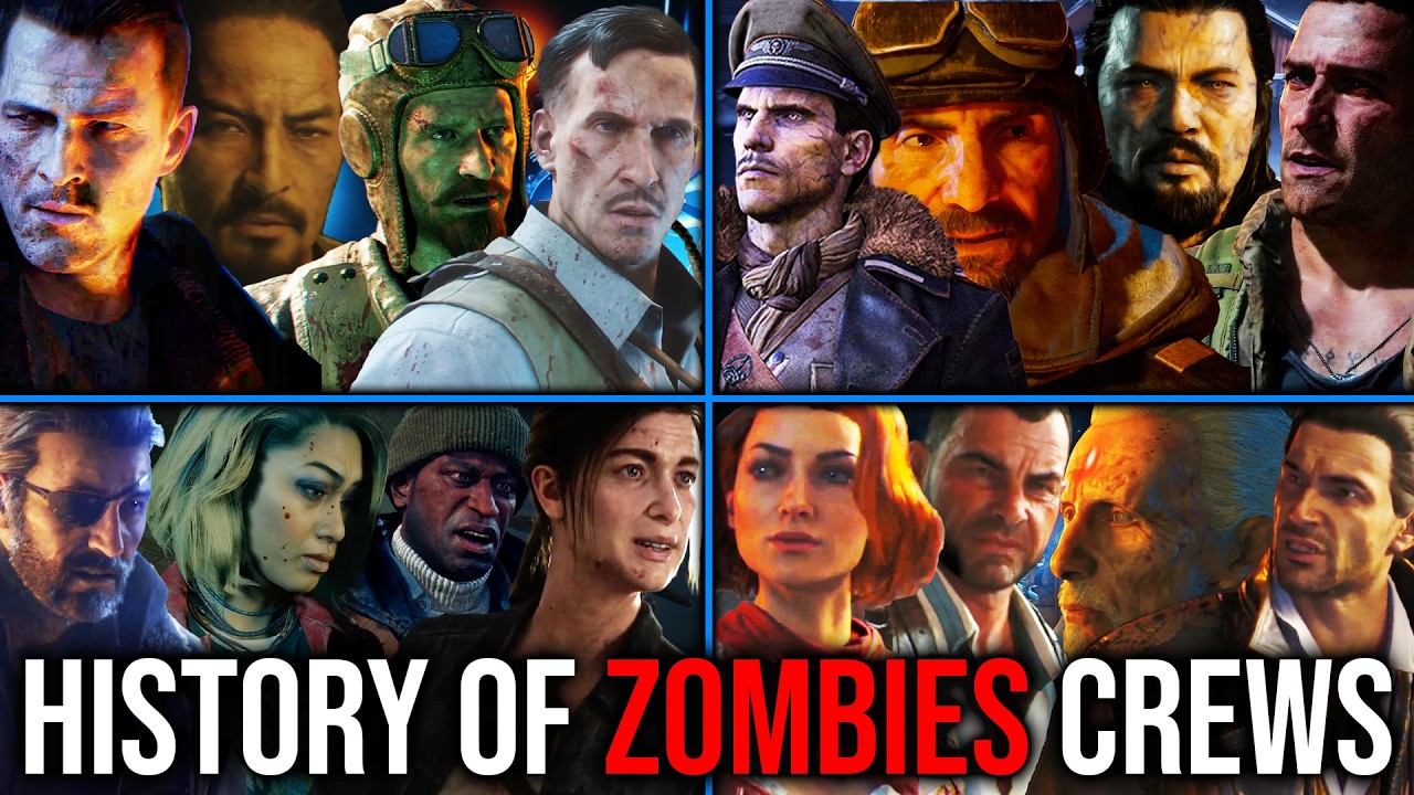 Załogi Cod Zombies na przestrzeni lat i jak załoga Requiem zmieniła wszystko!!!