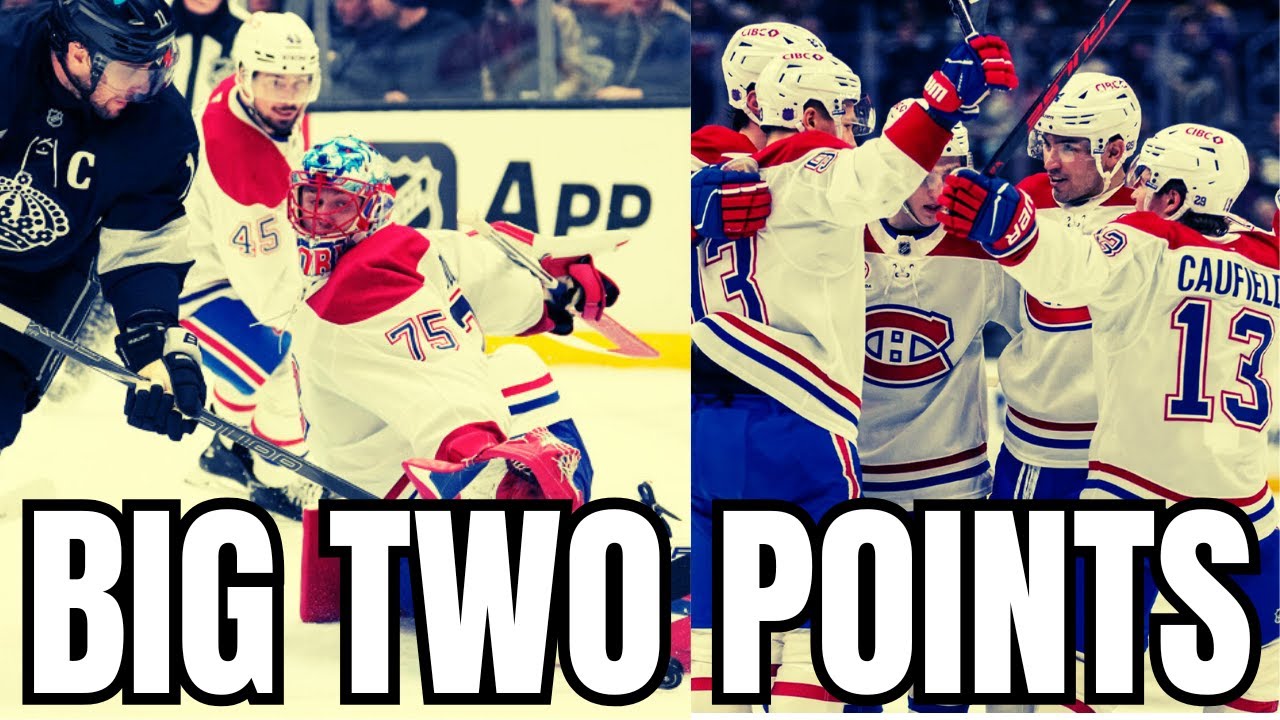 HABS STUN KINGS! Slafkovsky & Suzuki Lead WILD Canadiens Comeback | LIVE Reaction
