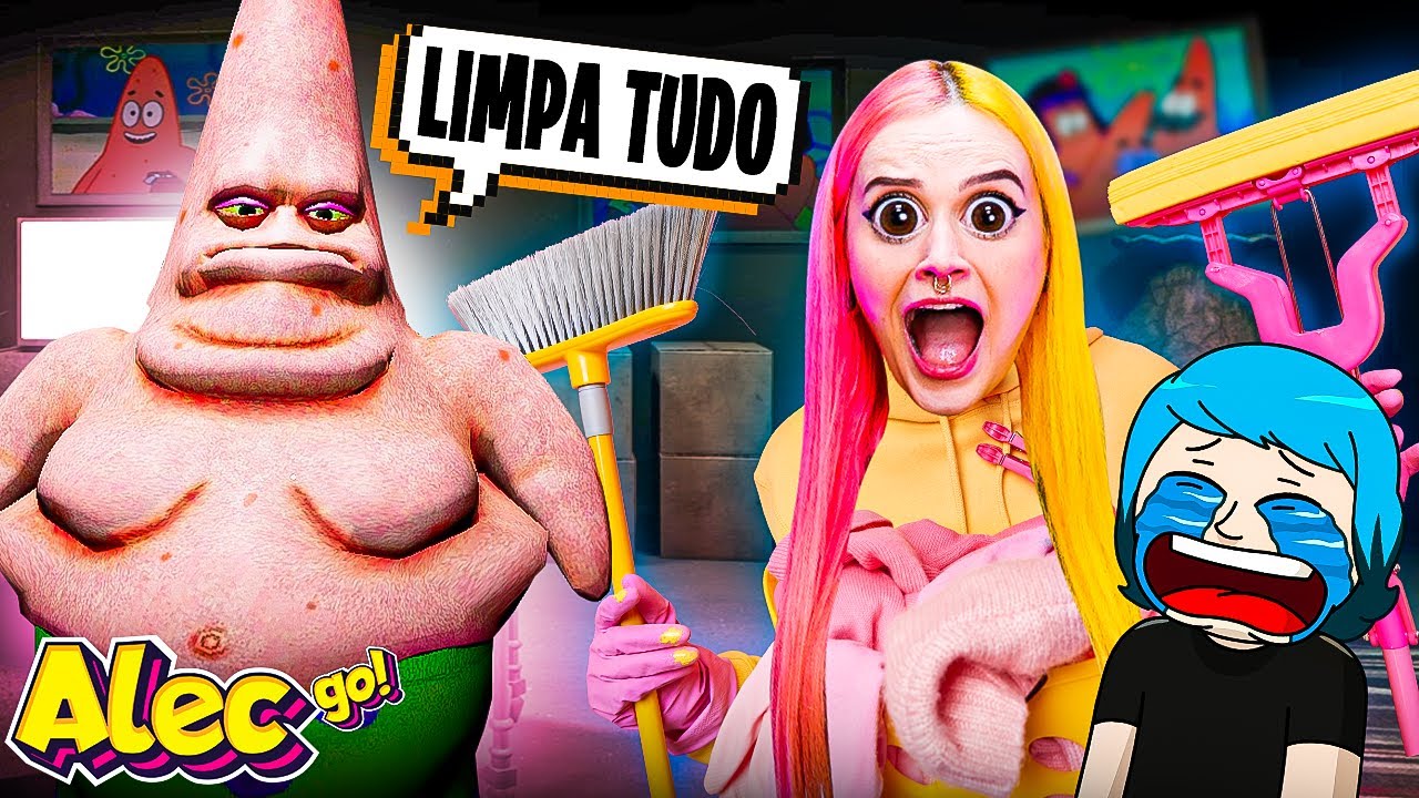 A CASA DO PATRICK É MUITO NOJENTA 🤢 Potrick Snap ( Alec GO! )