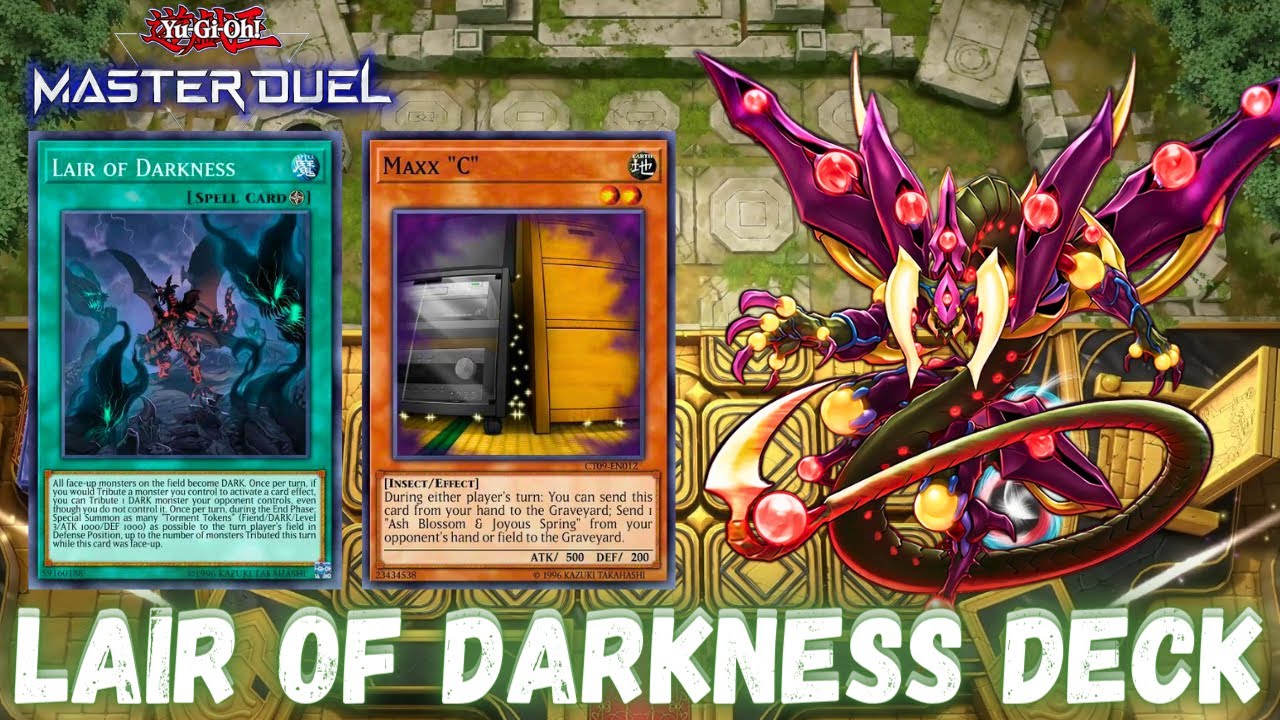 Diamond Rank Critias Lair of Darkness Deck in Master Duel | YGO
