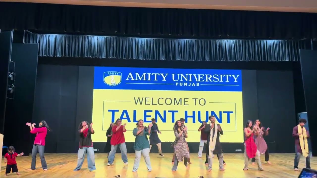 Talent Hunt Amity  | Organizing Team's Performance