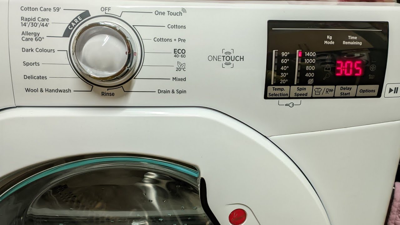 hoover H3W492DE - eco 40-60