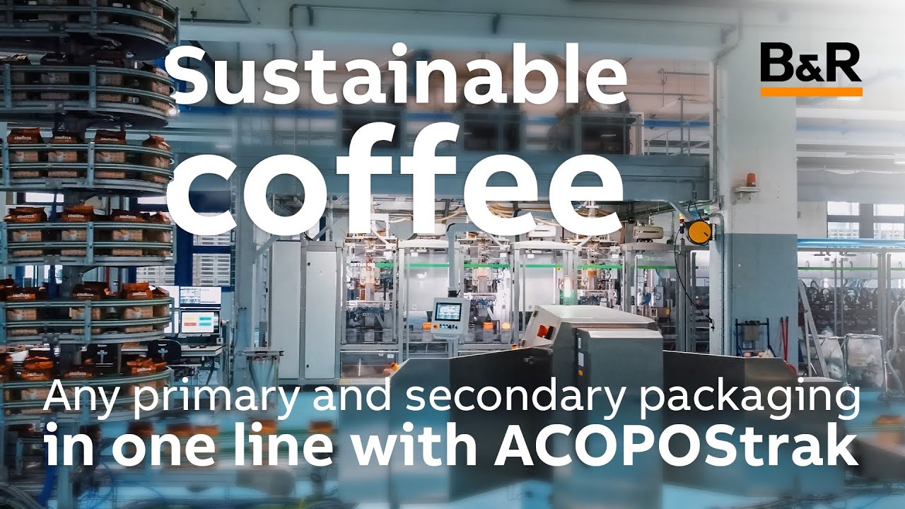 High-speed packaging lines for coffee packaging by Goglio &ndash; automated by B&R